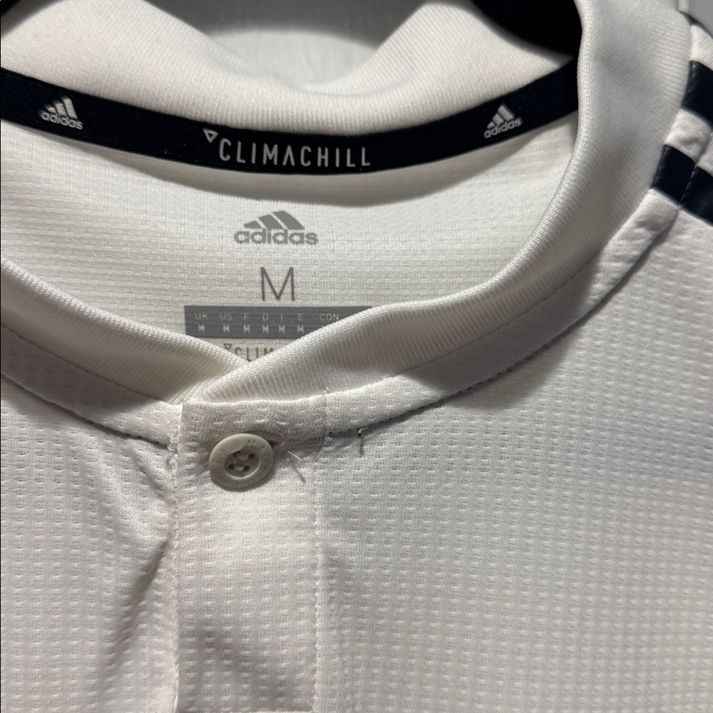 Adidas Real Madrid White and Black Soccer Jersey - Picture 5 of 7